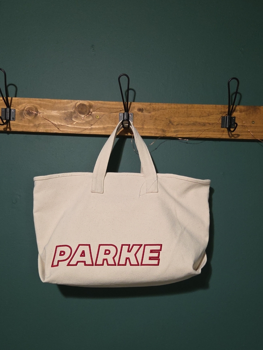 Parke X Target Regular/Large Canvas Tote - Natural
